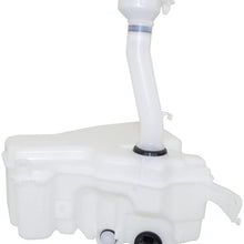 Windshield Washer Tank Assembly Compatible with Lexus IS250/IS350 14-16 W/Cap Inlet Pump and Sensor