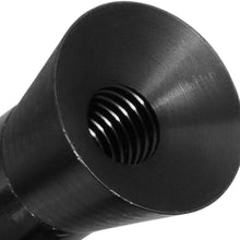 ICBEAMER 5" / 127 mm Racing Style Universal Auto Antenna Fit Most Vehicle Carbon Fiber [Color: Matte Black]