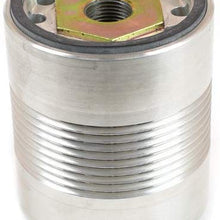 Canton Racing Products 25-154 cm Oil Filter (3.4" Billet Alum Spin-On 18mm Thread 2 5/8" O Ring)