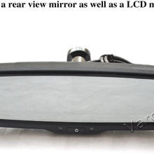 Vardsafe VS503R Third Brake Light Backup Camera & Replacement Rear View Mirror Monitor for Nissan NV 1500 2500 3500