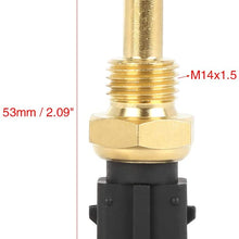 X AUTOHAUX Car Coolant Temperature Sensor 13650-57F00-000 for Suzuki Swift Cabriolet 91-96