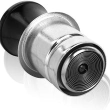 Car Auto Cigarette Lighter, Keenso 12V 20mm Cigarette Lighter Plug Push Button Replacement for Most Automotive Vehicles Black