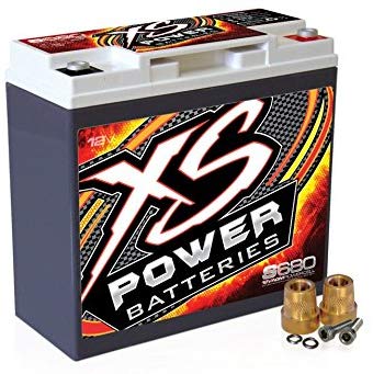 XS Power S680 'S Series' 12V 1,000 Amp AGM Automotive Starting Battery with Terminal