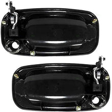 4 Piece Set Front and Rear Outside Textured Door Handles Replacement for Chevrolet GMC Pickup Truck SUV 15034985 15034986 15150735 15034986