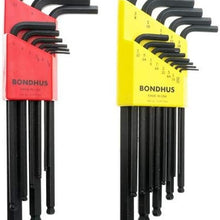 Bondhus 20199 Balldriver L-Wrench DoublePK, 10999 1.5-10mm & 10937 0.050-3/8"