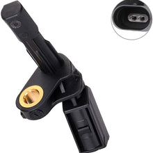 SCITOO ABS Sensor, 1 pc Rear Left ABS Wheel Speed Sensor Fit 2009-2013 Audi A3,2009-2011 Audi A3 Quattro,2008-2009 Audi TT, VW Jetta Beetle Passat Tiguan CC Golf GTI Passat CC R32 ALS469