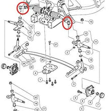 No. 1 accessories Ball Joint Kit,Set of (2) Tie Rod End Fits for Club Car Precedent 2004-UP Right Hand Thread #1022883-01#1020226-01