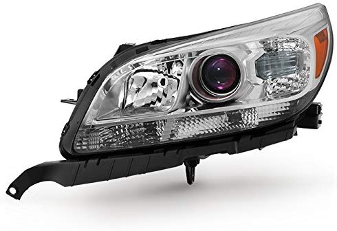 For 13-15 Chevy Malibu LT/LTZ/Eco Models Chrome Headlight Front Lamp Driver Left Side Driect Replacement