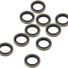 BiuZi Brake Banjo Bolt 5pcs Motorcycle Banjo Bolts Brake Fitting Adapter M10 x 1.25mm Universal for Brake Caliper Master Cylinder