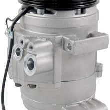 A/C AC Compressor Compatible with Toyota Tacoma 2.7L L4 4.0L V6 SP15, Replace# 88320-04060, 88310-04201-A GELUOXI