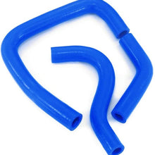 QIDIAN 3PCS Motorcycle Soft Bent Tube Engine Cooling Radiator Coolant Water Silicone Hose Pipe Tube for YAMAHA NVX155 Nmax155