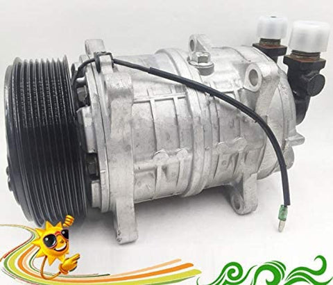 GOWE AC Air Conditioner Compressor Cooling Pump PV8 12V for Valeo TM16HD for Shuttle Bus Buses 488-46051 502-210A 2521197 488-46122