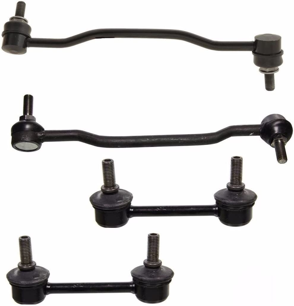 4 Piece Kit Left and Right 2 Front Sway Bar End Links 2 Rear Sway Bar End Links