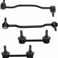 4 Piece Kit Left and Right 2 Front Sway Bar End Links 2 Rear Sway Bar End Links