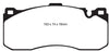 EBC Brakes DP41995R Yellowstuff Street and Track Brake Pad