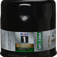 Mobil 1 M1-104A Extended Performance Oil Filter, Pack of 2