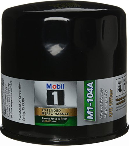 Mobil 1 M1-104A Extended Performance Oil Filter, 2-Pack