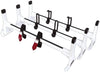 Vantech Steel H1 Rack 3 Bar System for a Chevy Express 1996-On White