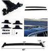 Spec-D Tuning Black Aluminum Adjustable Roof Rack Cross Bar for 2014-2018 Toyota Highlander Le