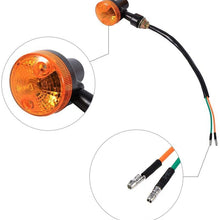 Motorcycle light, Qiilu 4x Universal Motorcycle Turn Signal Indicators Blinker Amber Light Bulb 12V