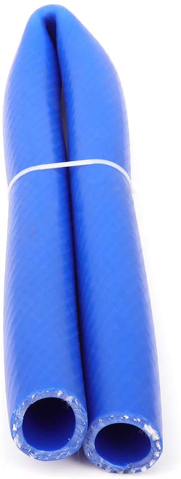cciyu Radiator Hose High Performance Replacement Radiator Hose Kit Fits for 2 ft 7/8 ID FlexFab 5526 Blue Silicone Heater Hose 22mm 350F Radiator Coolant .88