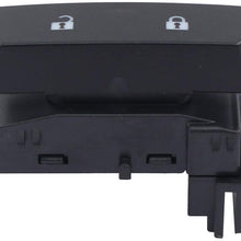 NewYall Set of 2 Front Left Driver Side Mirror and Door Lock Switch