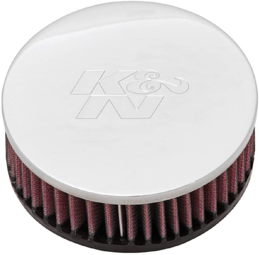 K&N Universal Clamp-On Air Filter: High Performance, Premium, Washable, Replacement Engine Filter: Flange Diameter: 2.75 In, Filter Height: 2 In, Flange Length: 0.625 In, Shape: Round, RC-0920