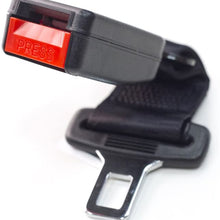 Seat Belt Extender Pros E4 Safety Certified Regular 7 Inch Seat Belt Extender (7/8 Inch Type A Metal Tongue) Click-and-Go to Drive Safely (Black, 1-Pack)