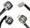 higherbro 4x Oxygen O2 Sensor For 2004 2005 2006 Toyota Sienna 3.3L Upper Lower Upstream + Downstream