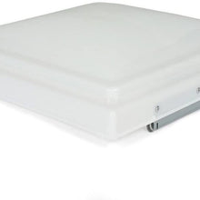 CPW (tm) White Vent Lid Cover Ventline Elixir RV Trailer Replacement Roof Part Kit