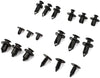 ECCPP Car Clips Pushtype Retainer Clips Kit with 6Sizes Panel Trim Fasteners Rivet Kits Fit for GM Toyota Honda Ford Chrysler,190Pcs