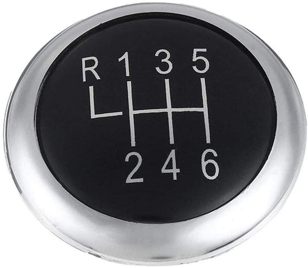 Gear Shift Knob 6 Speed High Performance Car Gear Knob Shifter Gear Lever Durable & Waterproof Round Shift Knob Cap Suitable for Volkswagen Passat