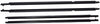 4 X Weatherstrip Window Molding Trim Seal Belt fit for 2008-2010 Toyota Highlander