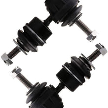 FINDAUTO 2Pcs Set Fit for 2004-2013 Mazda 3 2009-2013 Mazda 3 Sport 2006-2014 Mazda 5 2007-2013 Volvo C30 2006-2013 Volvo C70 2005-2011 Volvo S40 2005-2011 Volvo V50 Rear Sway Bar End Link