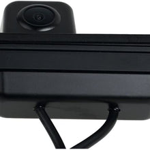 Misayaee Rear View Back Up Reverse Parking Camera in License Plate Lighting Night Version (NTSC) for VW Golf V VI/ MK6 Golf 5/6 Scirocco EOS Lupo/Passat B7CC /Phaeton Beetle/Seat Leon 2