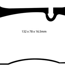EBC Brakes DP71922 7000 Series Greenstuff SUV Supreme Compound Brake Pad