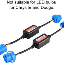 Aramox LED Decoder,2pcs Car LED Headlight Decoder 9007 Radio Audio Anti-interference Error Canceler Filter