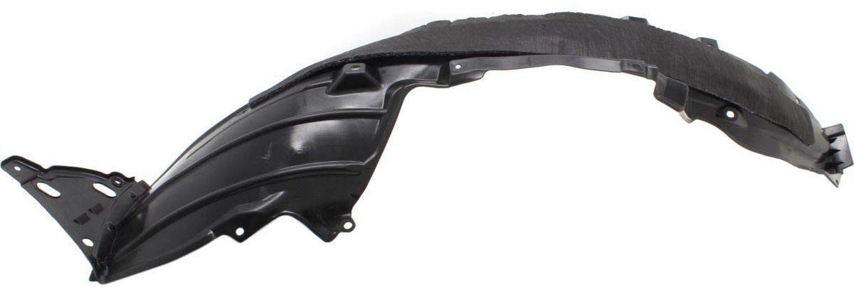 New Front Right Passenger Side Fender Liner For 2017-2018 Honda HRV, Injection Molded, Made Of PE Plastic HO1249170 74100TLAA00