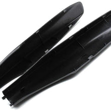 Roof Rack Rail End Cover Shell Replace Kit Compatible with Toyota Prado Fj120 2003-2009 4PCS