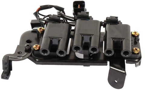 ECCPP Ignition Coil Pack Compatible for Hyundai Santa Fe GLS Sport Utility Hyundai Santa Fe Base 2001-2006 Replacement for UF425 2730137116