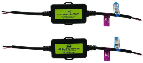 ANYCAR Canbus Decoder D1S D3S D1R D3R Anti flicker Harness Resistor Led Headlight Bulb Flickering Warning Error Free EMC Canceller Decoder