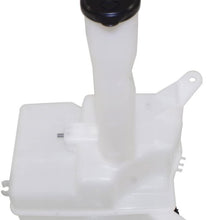 Windshield Washer Tank Compatible with Toyota Sienna 98-03 W/Pump Cap and Sensor