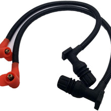 ALLMOST 2PCS Spark Plug Wire Set Compatible with Polaris Ranger 800 2011-2014 Spark Plug Wires 4012888 4012889