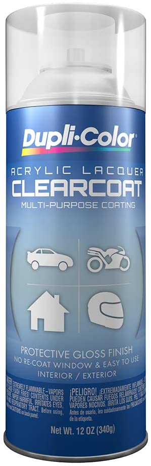Dupli-Color DAL1695 Clear General Purpose Acrylic Lacquer - 12 oz.