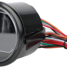 cciyu Electronic Gauge Universal 2 inch 52mm Oil Pressure Gauge Car Motor Oil Press Gauge LCD Display 0-150 PSI for Car Vehicle Automotive Oil Press Sensor