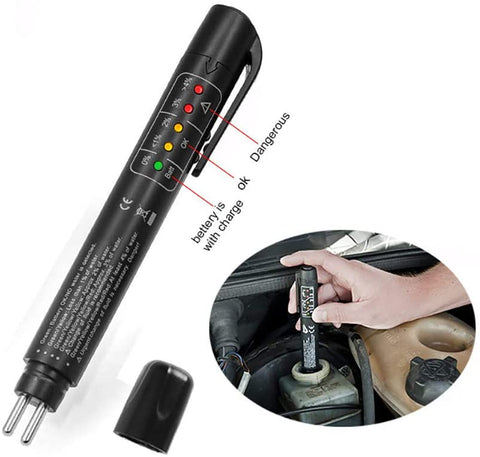 HZGrille 2 Pc Universal Car Auto Brake Oil Detector/Detector/Brake Fluid Detector DOT3 / 4/5.1 Tester Test Pen