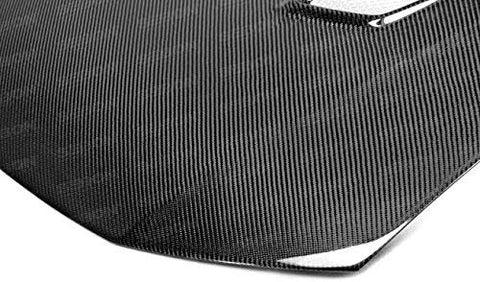 Seibon MG-Style Carbon Fiber Hood for 2013-2014 Honda Civic 4DR