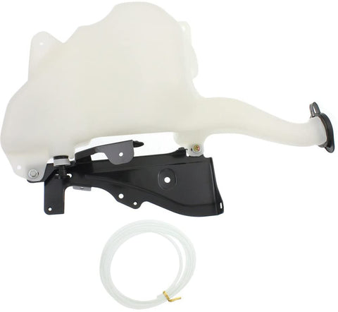 Windshield Washer Tank Assembly compatible with Chevy Malibu 97-05 W/Pump Cap and Sensor Hole