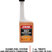 STA-BIL (22295 360 Protection Ethanol Treatment and Fuel Stabilizer - Prevents Corrosion - Prevents Ethanol Damage - Keeps Fuel Fresh for Up to 12 Months, 4 fl. oz.