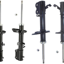 AutoDN 4PCS FRONT and REAR Strut Shock Absorber Compatible With 1998-2002 CHEVROLET PRIZM